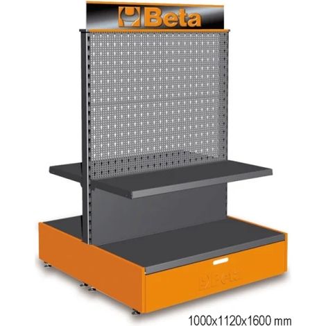 Gondola espositiva vuoto beta c68g - 1 m