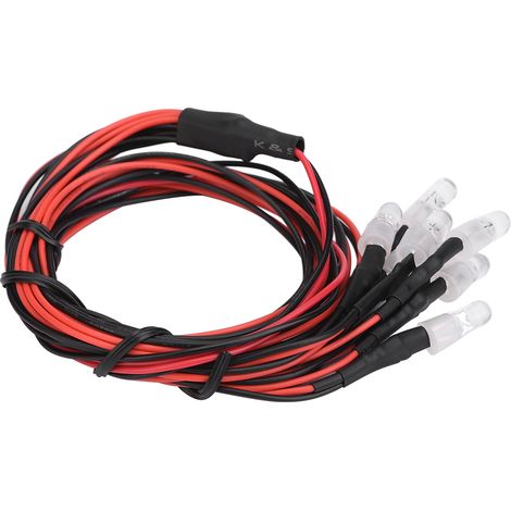 Lot de 8 phares LED de 5 mm pour voiture RC drift (7) (1/5)