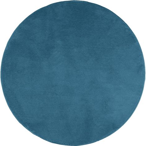 Maison Exclusive - Teppich OVIEDO Kurzflor Türkis Ø 80 cm