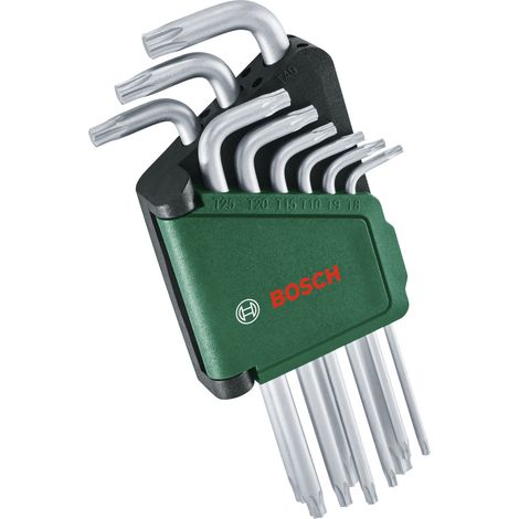 Bosch Hand Tools Torx Key Set 9-Piece 1600A02Z9C (1/5)