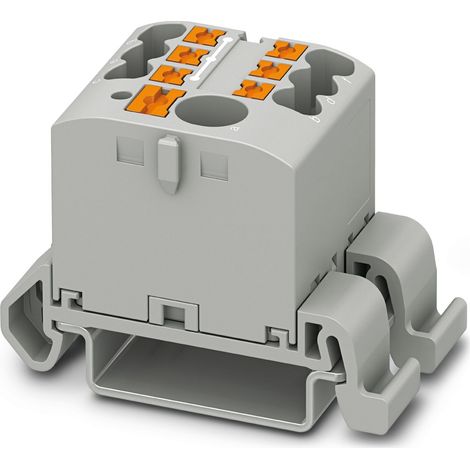 Bloc de distribution Phoenix Contact ptfix 6/6x2,5-ns35a gy 41 A 690 V