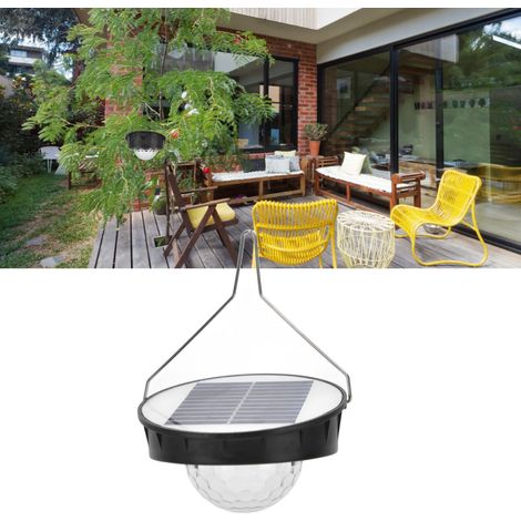 Lampe solaire LED pour cour, lampe de camping extérieure pour pelouse, lampe décorative d'ambiance pour jardin, boule lumineuse solaire en cristal magique (1/5)