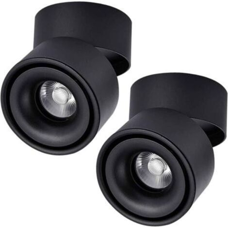 Einbaustrahler-Set für die Deckenmontage, 360° verstellbare zylindrische LED-Deckenstrahler für den Innenbereich, 7 W (1/5)