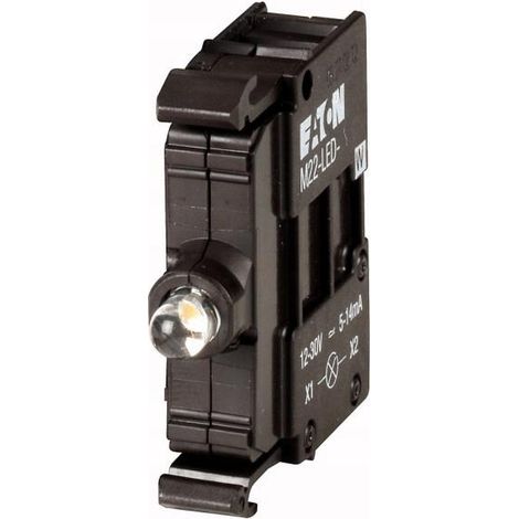 Elemento luminoso Eaton M22 LED rojo 38 mm profundidad 230VAC
