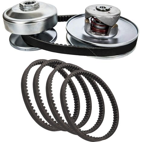 Lot de 4 courroies de transmission pour convertisseur de couple de karting 203589, compatibles avec les convertisseurs de couple Manco/Comet Torq-A-Verter séries 30, TAV30 et TAV-2.