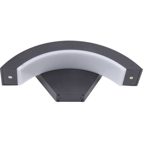 GROOFOO RGBW Outdoor Wall Light IP65 Waterproof Color Changing Smart LED Wall Lights for Outdoor Stairs Step Fence Yard 9W (1/5)