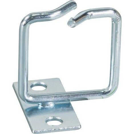 Techly Professional Anello Passacavi Laterale 40x40 mm in Acciaio Zincato per Armadi Rack (1/3)