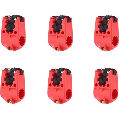 Set di 6 ganci di ricambio per portabici per auto/SUV - Fissaggio robusto e resistente al carico