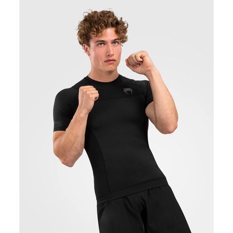Camiseta de manga corta Venum G-Fit AIR para hombre, color negro, talla M (1/5)