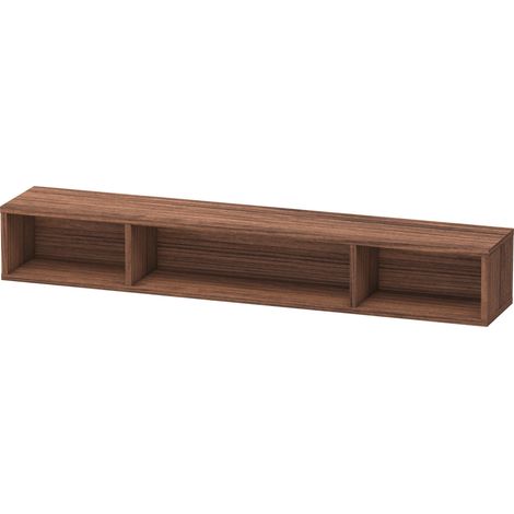 Estantería Duravit L-CUBE 800x140x120mm nogal oscuro