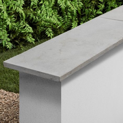 Couvertine Pierre de l'Atlas Gris 100x35x3 cm (à l'unité) - RO'MA NATURE
