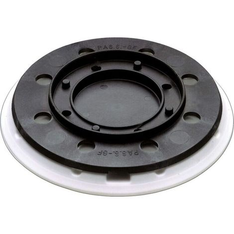 Plateau de ponçage FESTOOL ST-STF 125/8-M4-J W-HT – Grain moyen pour ponçage bois – Dimensions 20,3 x 17,8 cm – Accessoire compatible perceuses (1/4)