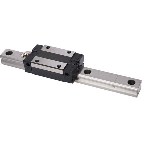 Glissière linéaire 200mm avec bloc coulissant EGH20CA, guide de mouvement pour imprimante 3D et CNC, axe de guidage en acier, 7.87 pouces (1/5)