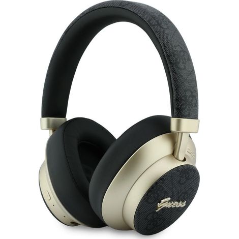 Guess Bluetooth ENC 4G Gold Script Metal Black Over-Ear-Kopfhörer (1/5)