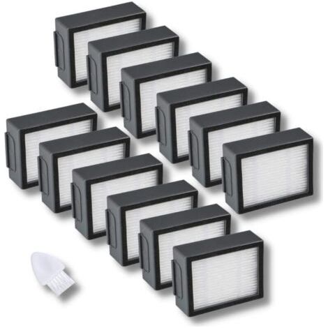 Remplacement Filtres avec iRobot Roomba i1 i1152 i3 + i4+ i6 i7+ i8 Combo i5 + J5 + e5 e6 (Non pour Combo J7+ J9+) i & e Haute Efficacité Filtre hepa (12-Pack） (1/4)