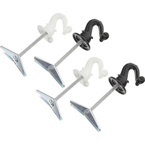 Crochets de suspension pliables en alliage de zinc pour orchidées, crochets de plafond pour la maison, ensemble de 4 pièces (1/5)