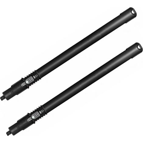 Lot de 2 rallonges vapeur, bouton gris, pour nettoyeur Kärcher SC1-5 CTK10 (1/5)