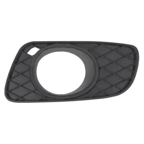 Grille de pare-choc avant gauche noire avec trou anti-brouillard Smart Fortwo 2 phase 1 2007-2012