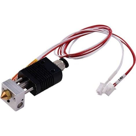 Kit de tête d'impression pour imprimante 3D Anet ET5 ET5X ET5Pro (extrusion, 24 V, 40 W), comprenant un tube chauffant et un thermocouple. (1/4)