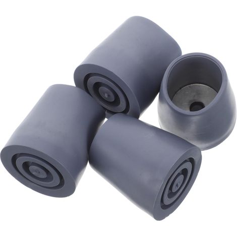 Embouts de protection antidérapants en caoutchouc pour pieds chaise, (1/5)