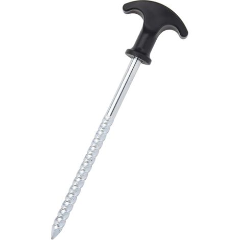 Piquets de tente 12 pcs 17 cm Ø7 mm acier galvanisé (1/5)