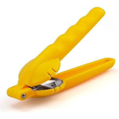 1 Pack Casse-Noisette Clip de châtaigne, Craquelin de noix Sheller Pince de noix, Outils de cuisine Multifonctionnel Marron (1/5)