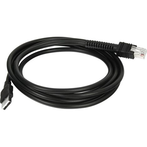Cavo di Alimentazione Motorola Zebra CBA-U46-S07ZAR - Nero - USB A, 2 metri, compatibile con LI36X8