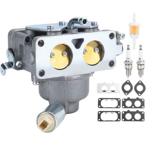 Eosnow Remplacement du carburateur pour pièces de tondeuse à gazon 49T877 27HP V Twin Nikki P/N 799511 (1/4)