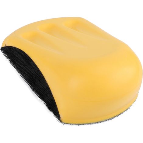 Weicher und elastischer Schleifklotz aus PU-Schaum, selbsthaltendes Design, ergonomische Größe, 125 mm (5 Zoll) Handpolierwerkzeug (1/5)