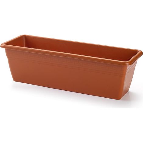 Jardinera plastico 50 cm Marron (1/4)