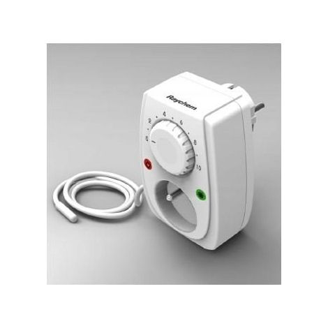 Termostato raychem r-fg-cont-eco-euro-cee7/4 0.1 W con spina
