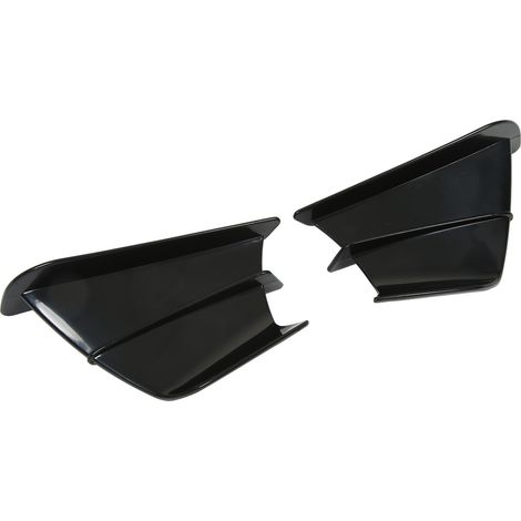 Ailerons latéraux moto, déflecteurs avant aérodynamiques, carénage spoiler pour NINJA400 NINJA250 Z900 Z1000, noir brillant, kit de protection (1/5)
