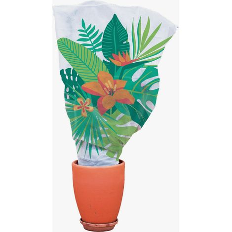 Funda de invierno 50g/m2 WERKA PRO impresa Motivo vegetación