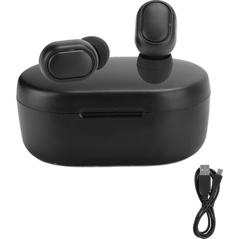 Wasserdichte, schwarze, kabellose Bluetooth-Kopfhörer A7S aus ABS-Kunststoff, Stereo-Surround-Sound für Büro und Zuhause (1/5)