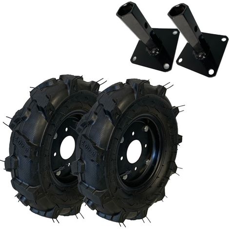 Ruedas Neumáticas Motoazada Motocultor 400 X 8 mangones (1/5)