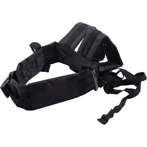 Ceinture de sécurité moto pour enfants, Cozevdnt, réglable 200 cm, noire (1/5)
