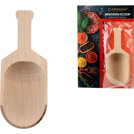 Paletta in legno per yerba mate, legno di faggio, accessori per bere (1/4)