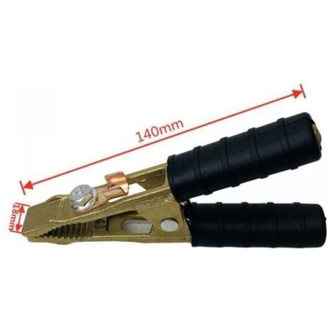 Kit de pinces de démarrage de batterie professionnelles en laiton (250 A) (1/3)