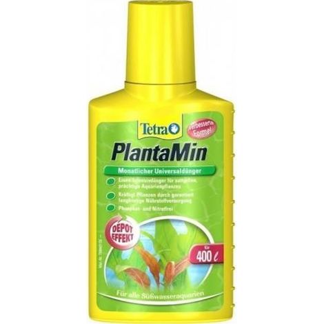Abono TETRA PLANTAMIN 100ml para plantas de acuario