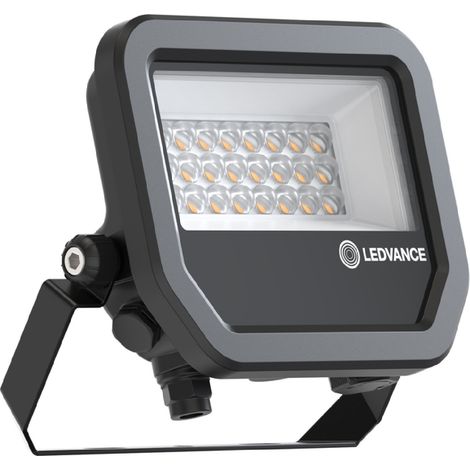Projecteur LED 16W/11W 118 lm/W Multi Select IP66 LEDVANCE 4099854427145 4000K Noir Blanc neutre