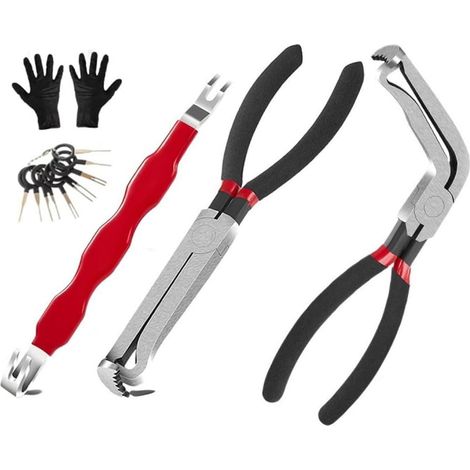 Pince de déconnexion électrique, acier carbone, 5 pièces (1/5)