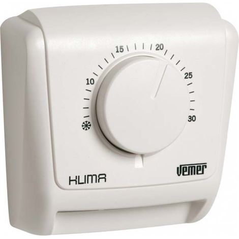 Thermostat mécanique Vemer Klima 3 pour paroi à membrane de gaz VE019600