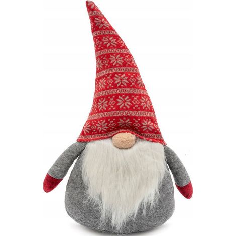 WEIHNACHTSZWERG 50cm YX-019 DARK RED