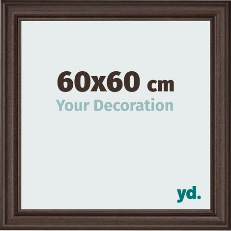 yd. - Cadre photo 60x60 - Chene Fonce - MDF - Lazio (1/5)