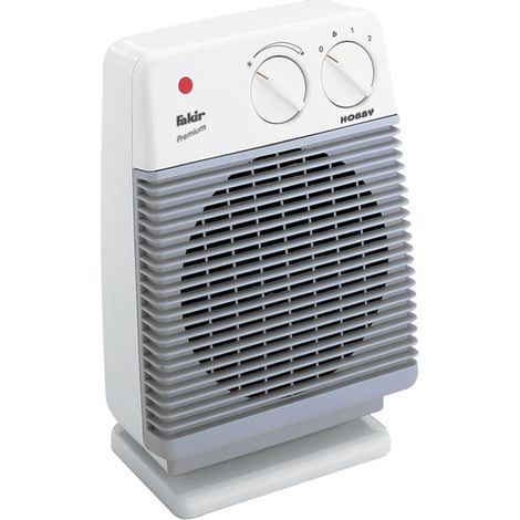 Calefactor eléctrico Fakir hobby hl 600 2000 W protección sobrecalentamiento