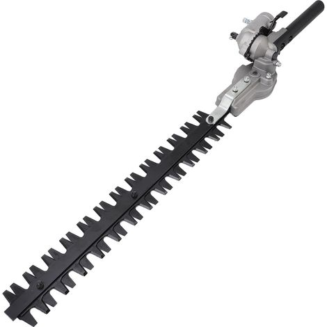 Pièces détachées pour débroussailleuse, cisailles aériennes, cisailles à haie, cisailles pour haies, tête de coupe pour élagage, ensemble complet, 28 × 9 mm (1/4)