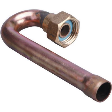 Raccord coudé joint plat Gaz Naturel à braser 180° JPG - G1/2" (15/21) Cuivre Ø14 - Gurtner (1/2)