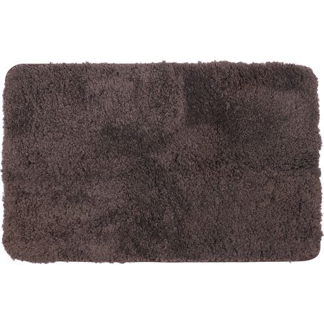 Door Mat Water Absorbent Non Slip Bathroom Mat Thicken Polyester Fiber Entrance Mat Stylish Door Rug for Home Brown 50x80cm / 19.7x31.5in (1/5)