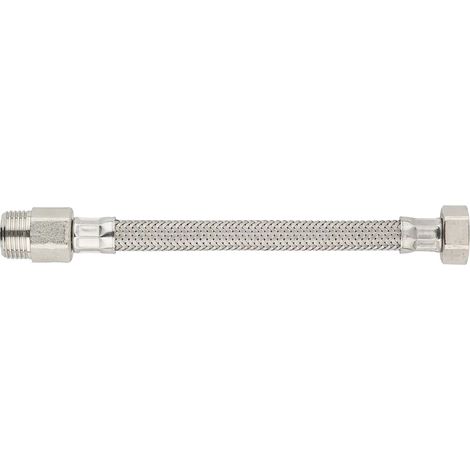 FLESSIBILE MASCHIO PROLUNGATO cm 30 - M 1/2 x 3/8 F- 5 pezzi