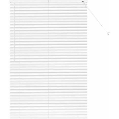 Maison Exclusive - Tendaggi a veneziana Bianco 175 x 120 cm Alluminio